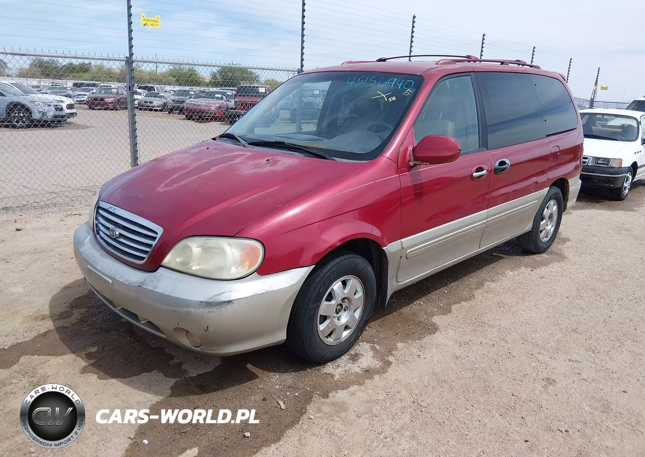2002 Kia Sedona Ex-Lx VIN:KNDUP131926263286 - 2