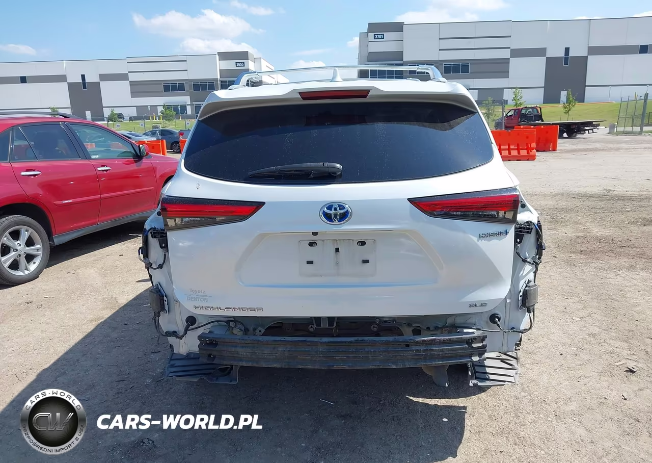 2022 Toyota Highlander Hybrid Xle VIN:5TDGARAH8NS514901 - 17