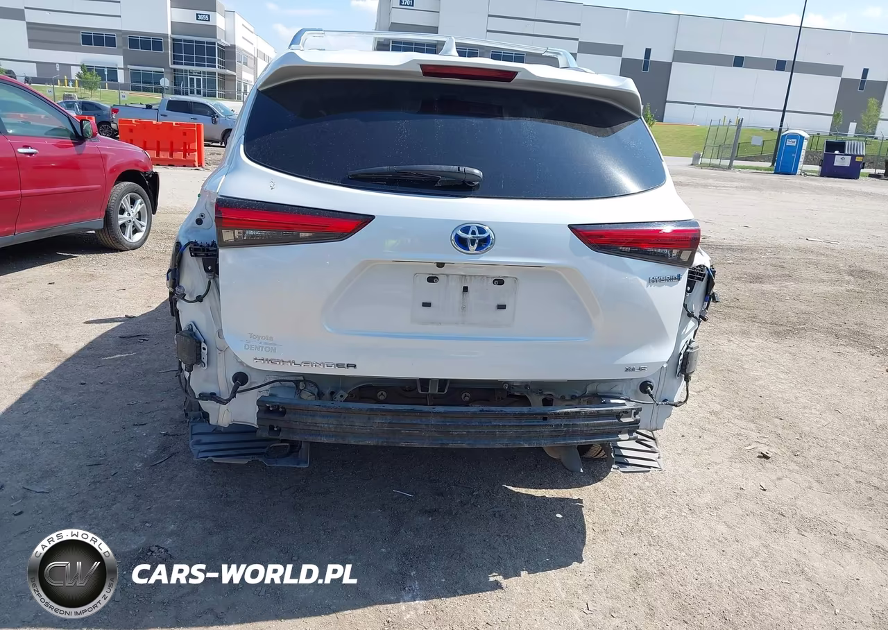 2022 Toyota Highlander Hybrid Xle VIN:5TDGARAH8NS514901 - 6