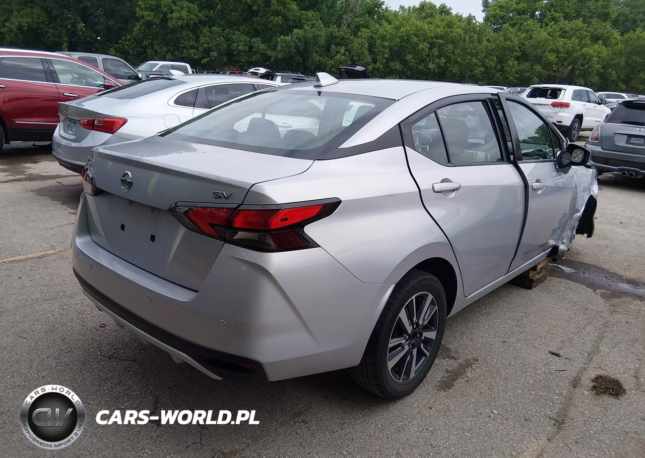 2021 Nissan Versa Sv Xtronic Cvt VIN:3N1CN8EV4ML873330 - 4