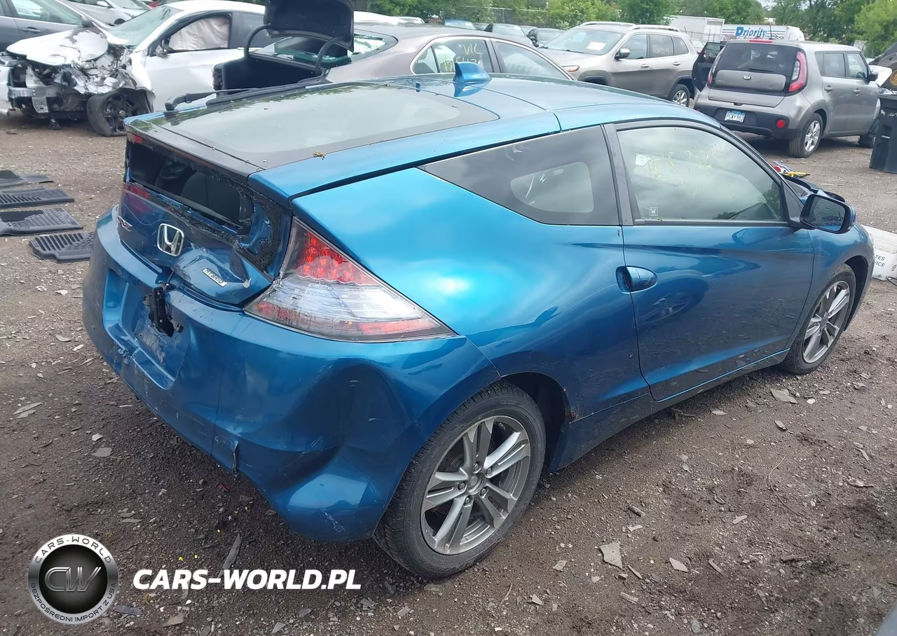 2013 Honda Cr-Z VIN:JHMZF1D49DS002721 - 4