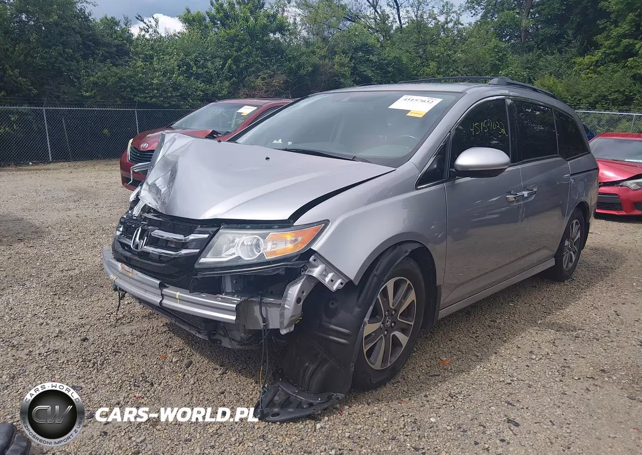 2016 Honda Odyssey Touring-Touring Elite VIN:5FNRL5H91GB095694 - 2