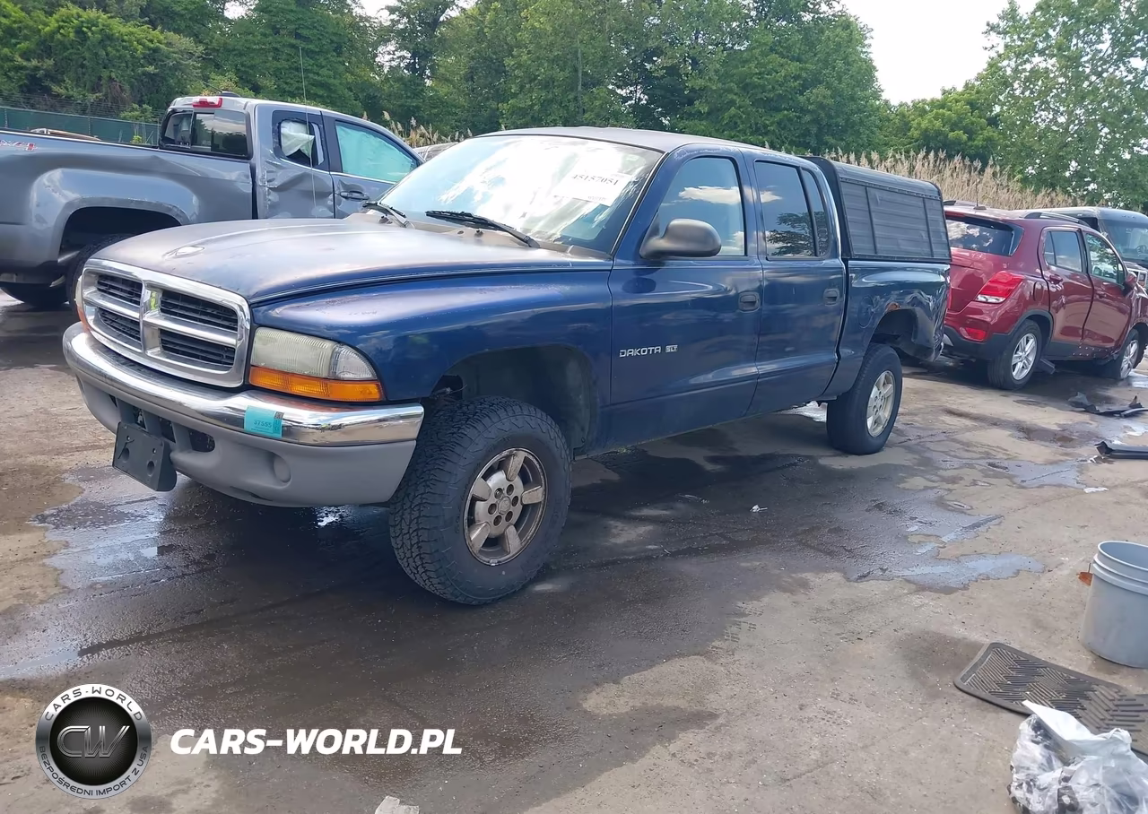 2002 Dodge Dakota Slt VIN:1B7HG48X82S680969 - 2