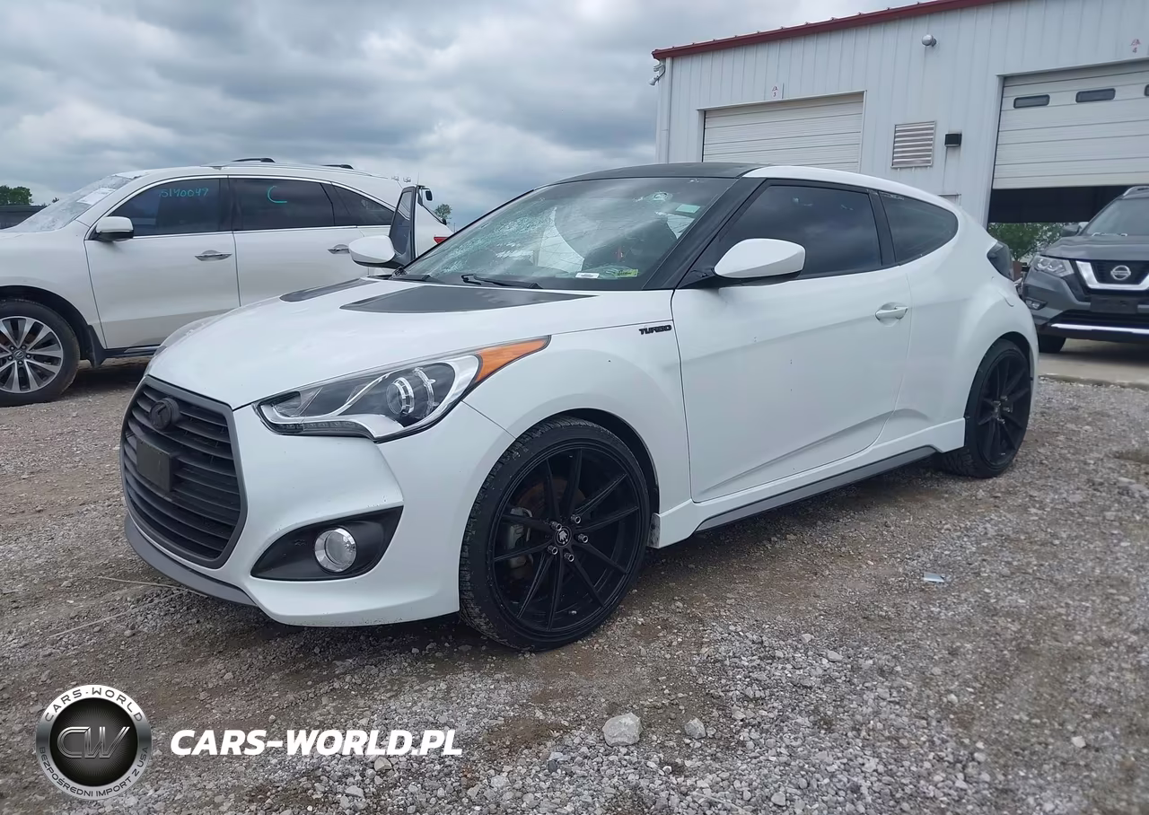 2016 Hyundai Veloster Turbo R-Spec VIN:KMHTC6AE7GU296540 - 2