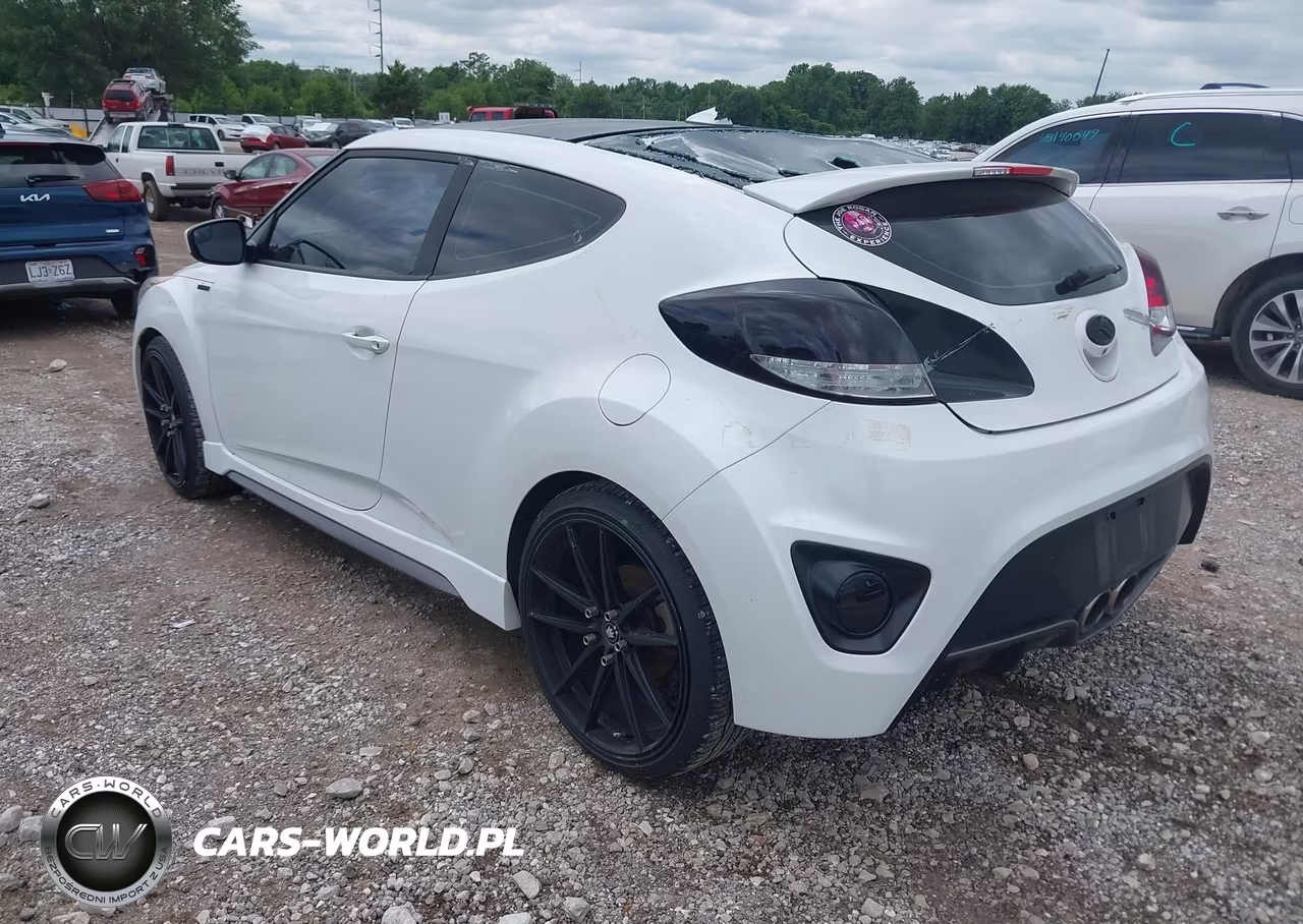 2016 Hyundai Veloster Turbo R-Spec VIN:KMHTC6AE7GU296540 - 3