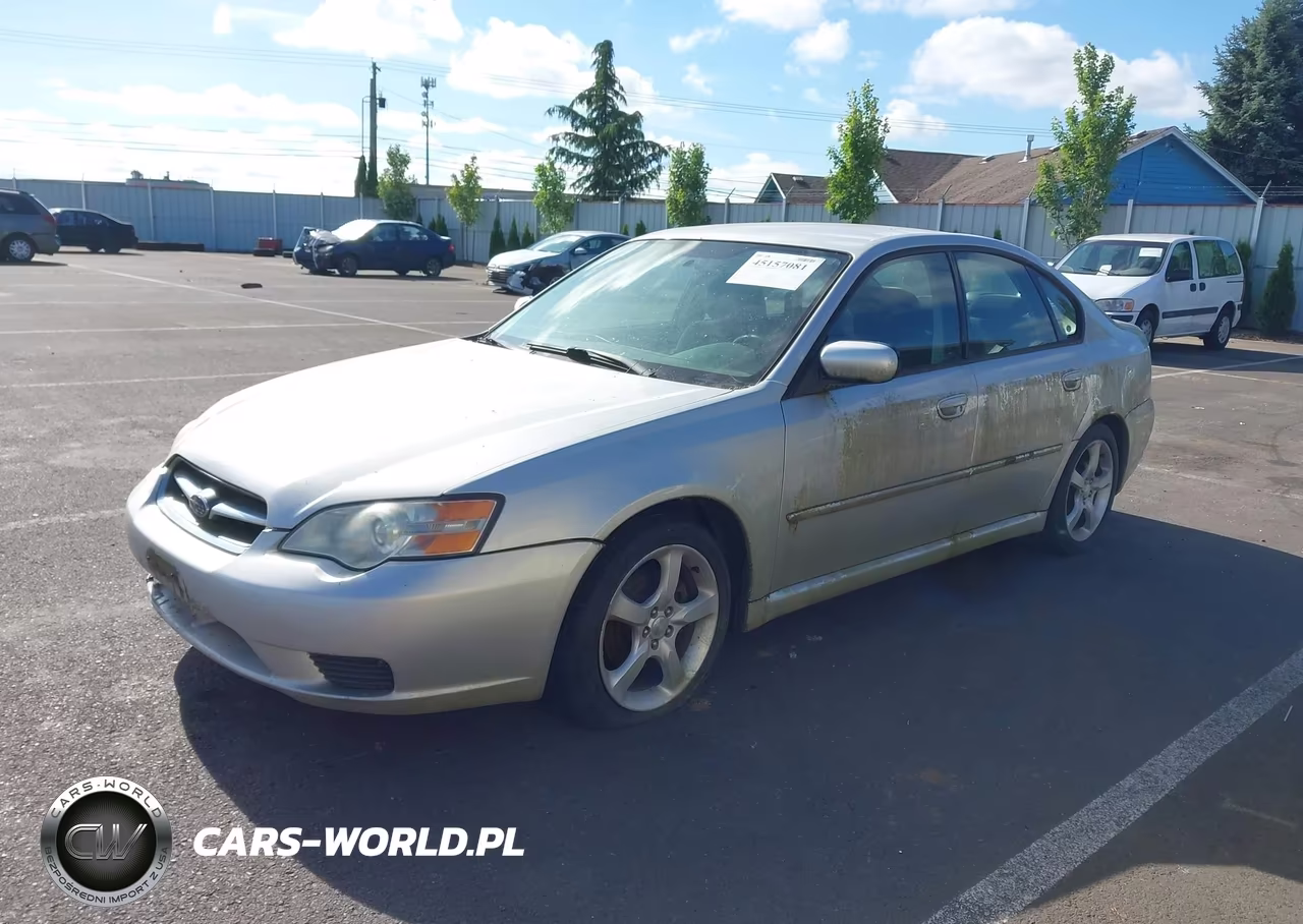 2006 Subaru Legacy 2.5I VIN:4S3BL616367203695 - 2