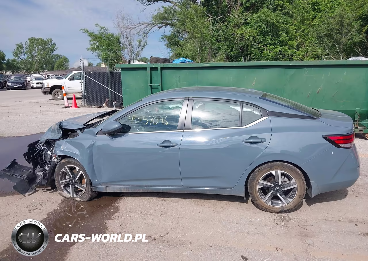 2025 Nissan Sentra Sv VIN:3N1AB8CVXSY252127 - 14