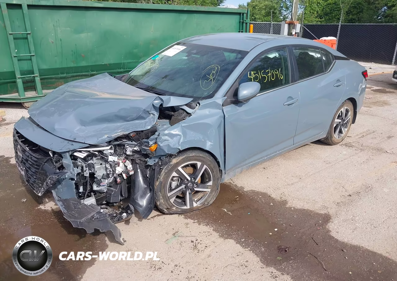 2025 Nissan Sentra Sv VIN:3N1AB8CVXSY252127 - 2