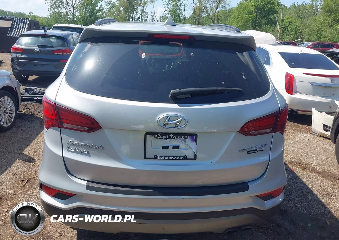 2017 Hyundai Santa Fe Sport 2.0T Ultimate VIN:5XYZWDLA2HG444486 - 16