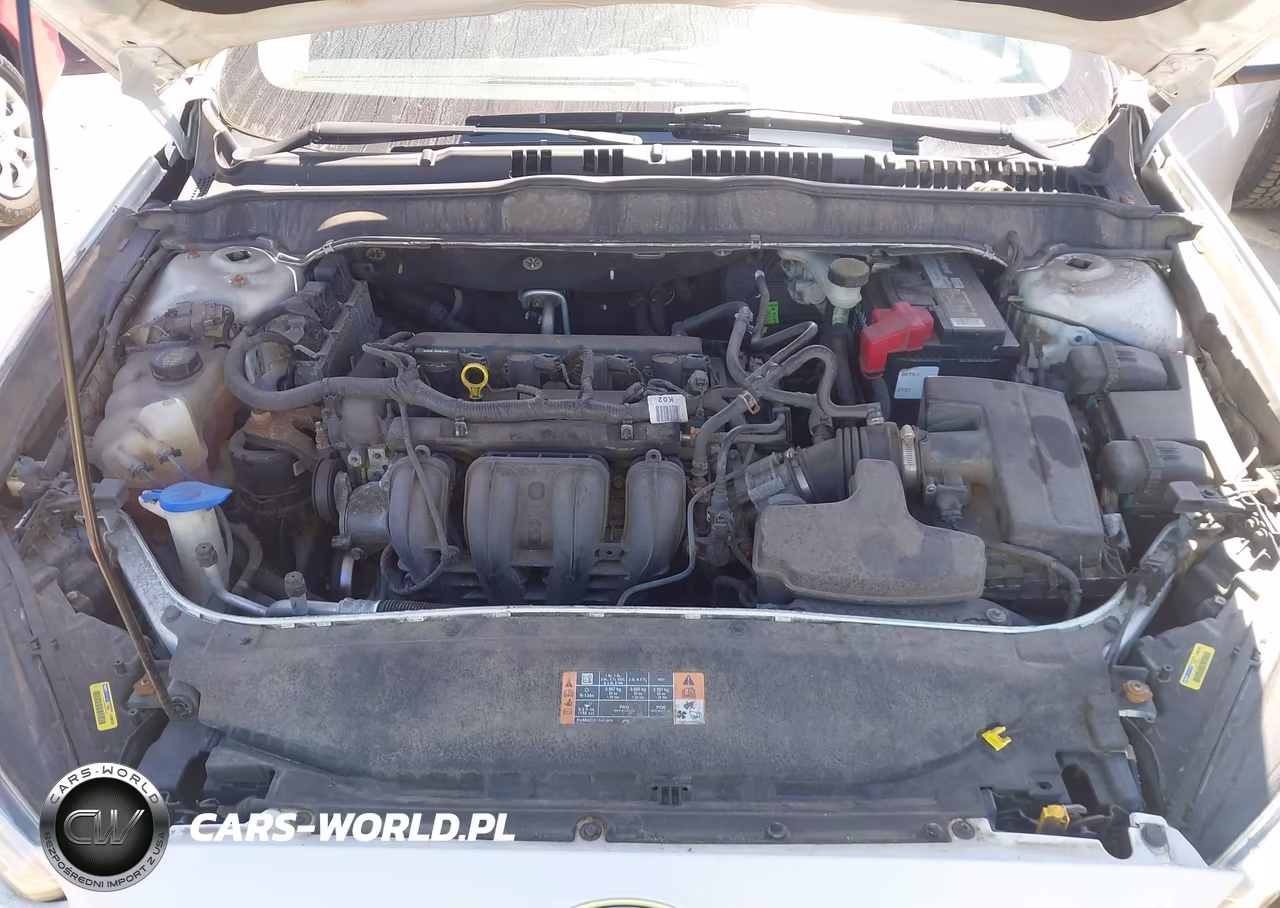 2014 Ford Fusion S VIN:3FA6P0G74ER374763 - 10