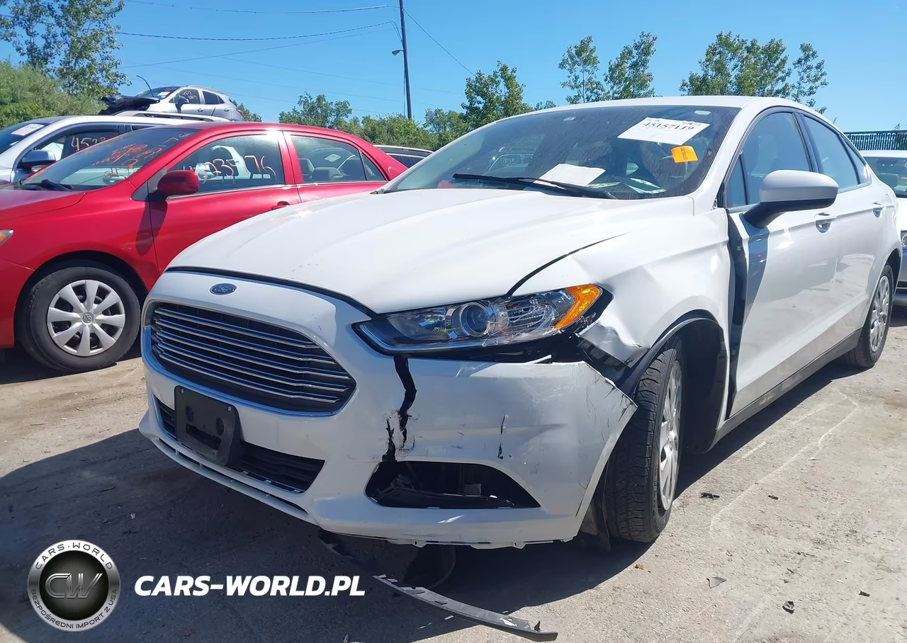 2014 Ford Fusion S VIN:3FA6P0G74ER374763 - 6