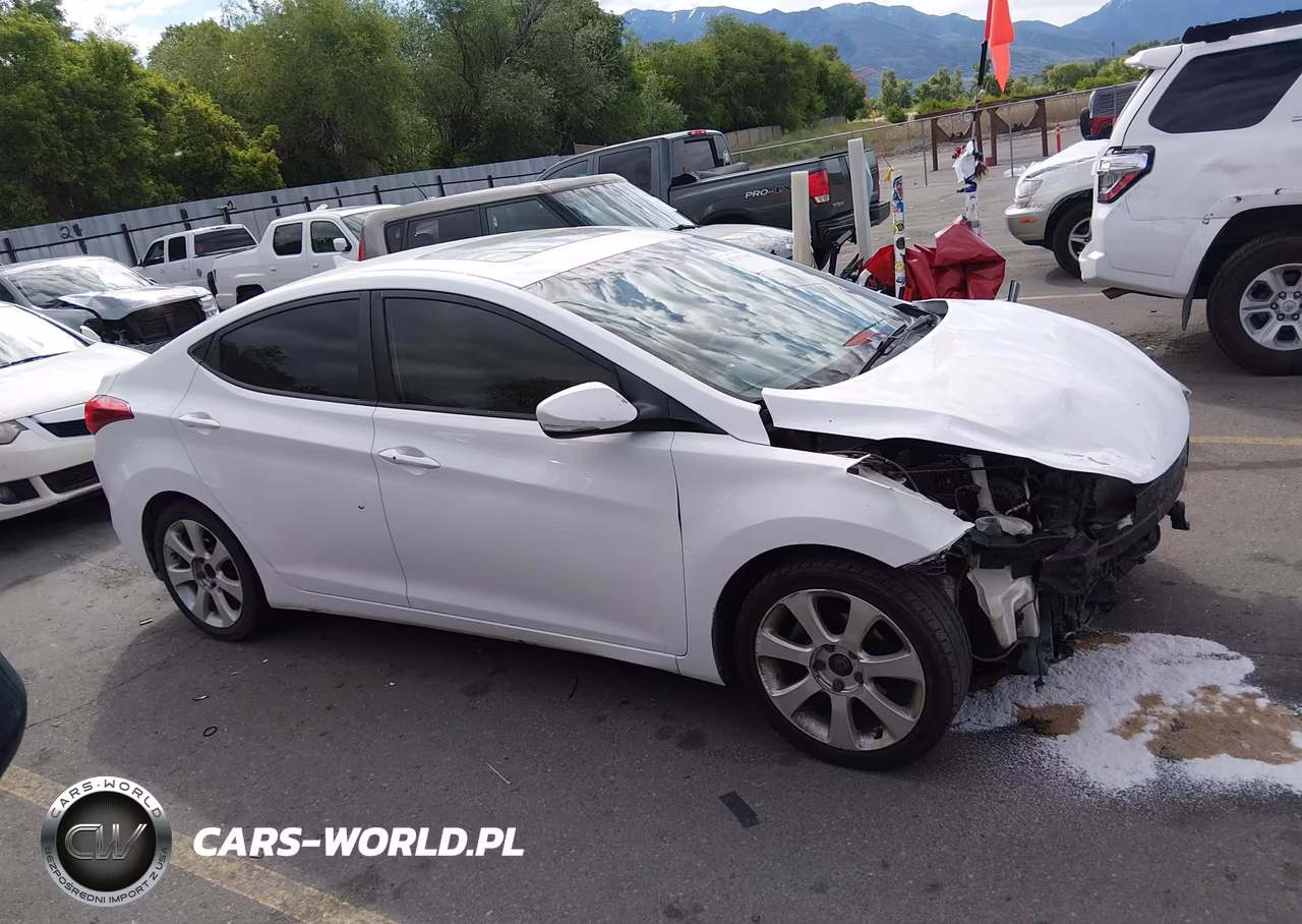 2012 Hyundai Elantra Limited VIN:5NPDH4AE3CH142314 - 14