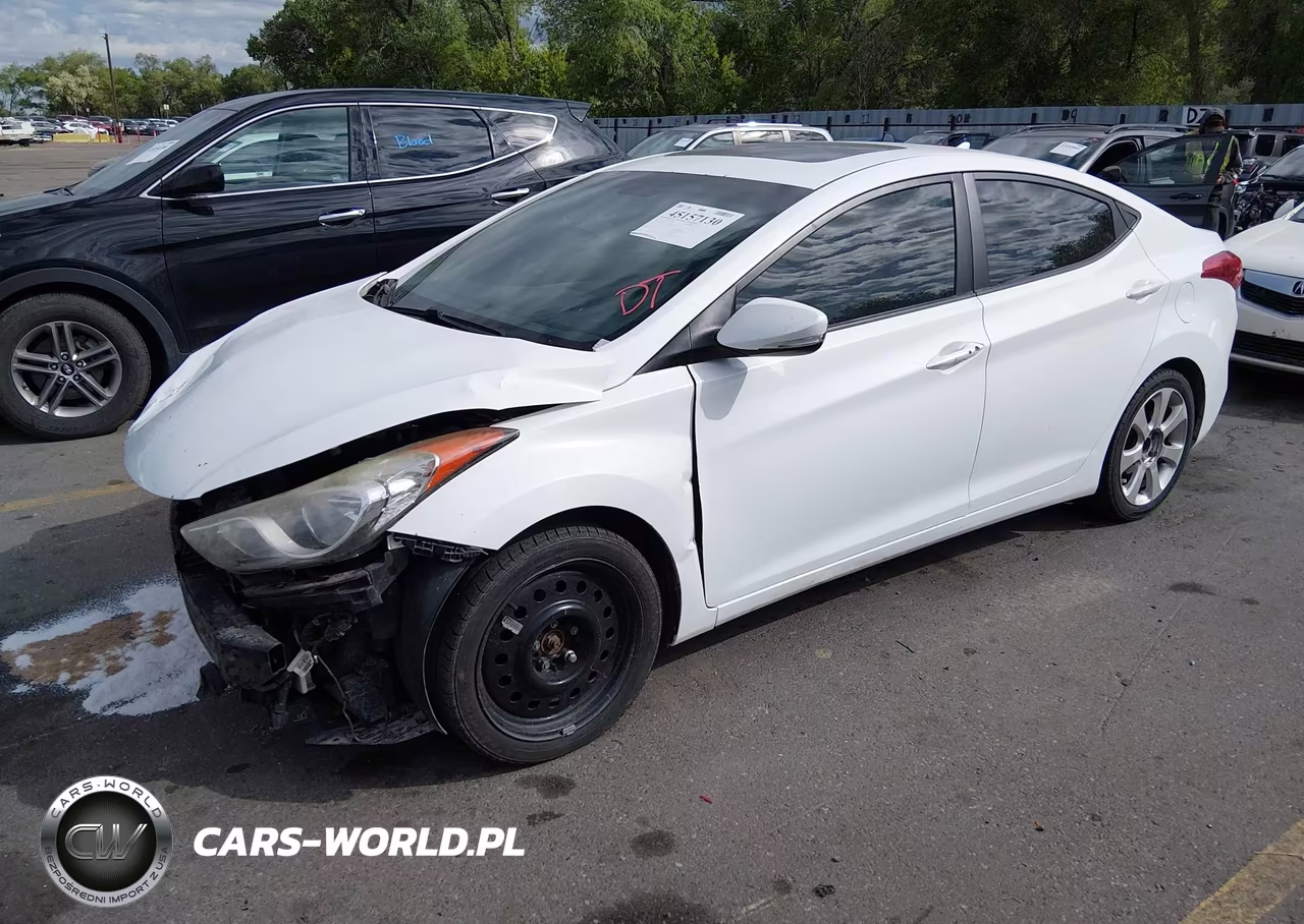 2012 Hyundai Elantra Limited VIN:5NPDH4AE3CH142314 - 2