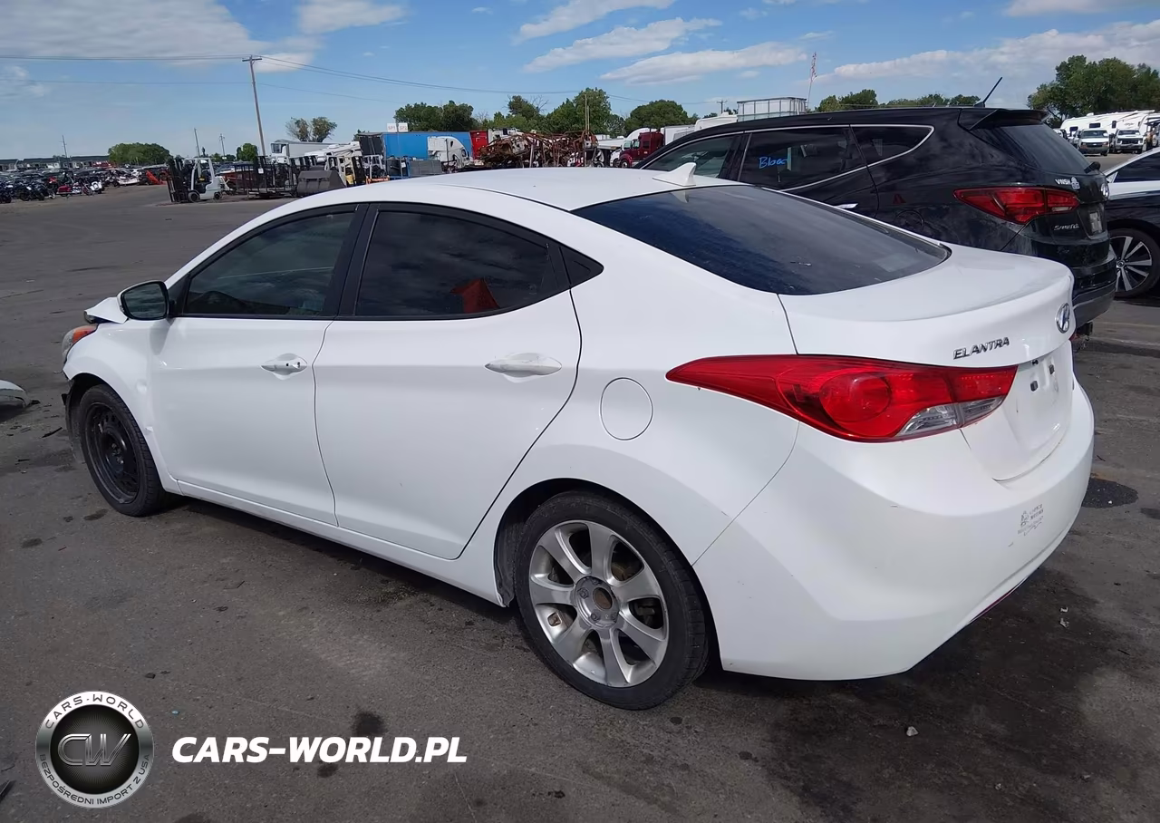 2012 Hyundai Elantra Limited VIN:5NPDH4AE3CH142314 - 3