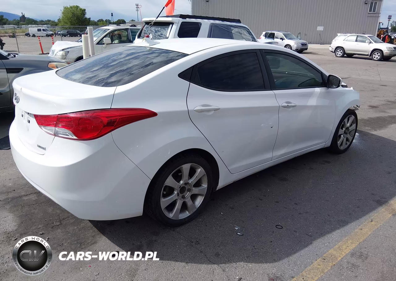 2012 Hyundai Elantra Limited VIN:5NPDH4AE3CH142314 - 4