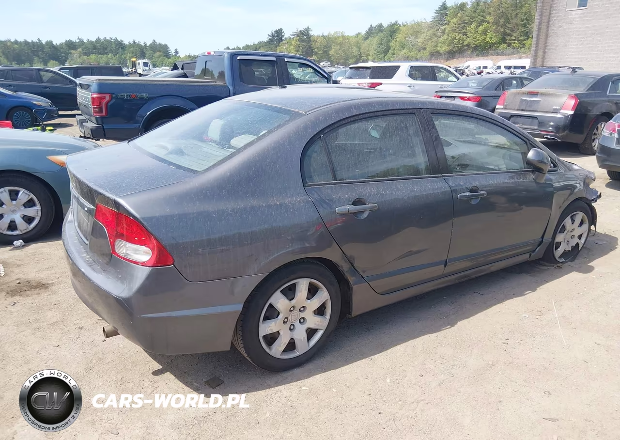 2010 Honda Civic Lx VIN:2HGFA1F58AH323677 - 4