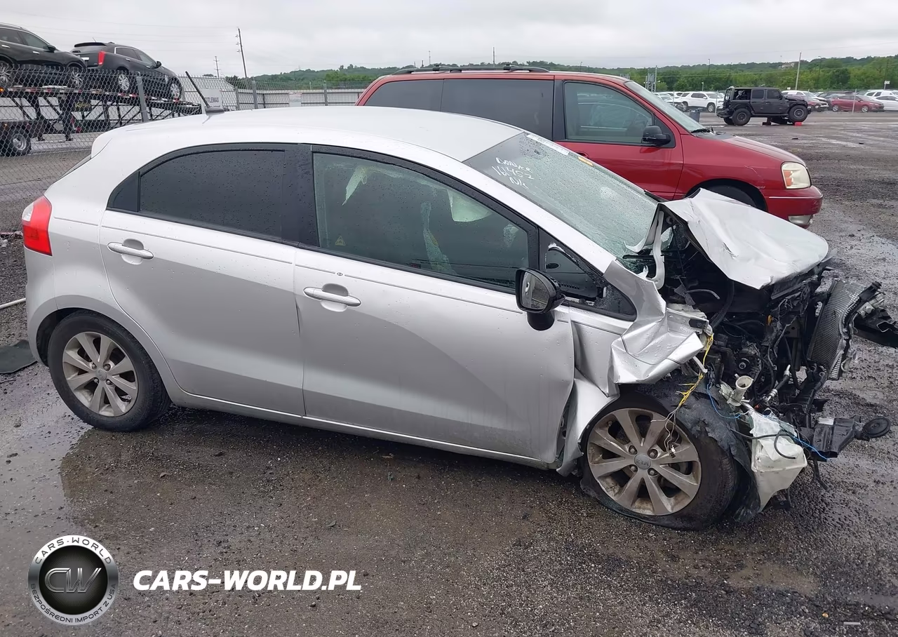 2012 Kia Rio5 Lx VIN:KNADM5A30C6017343 - 14