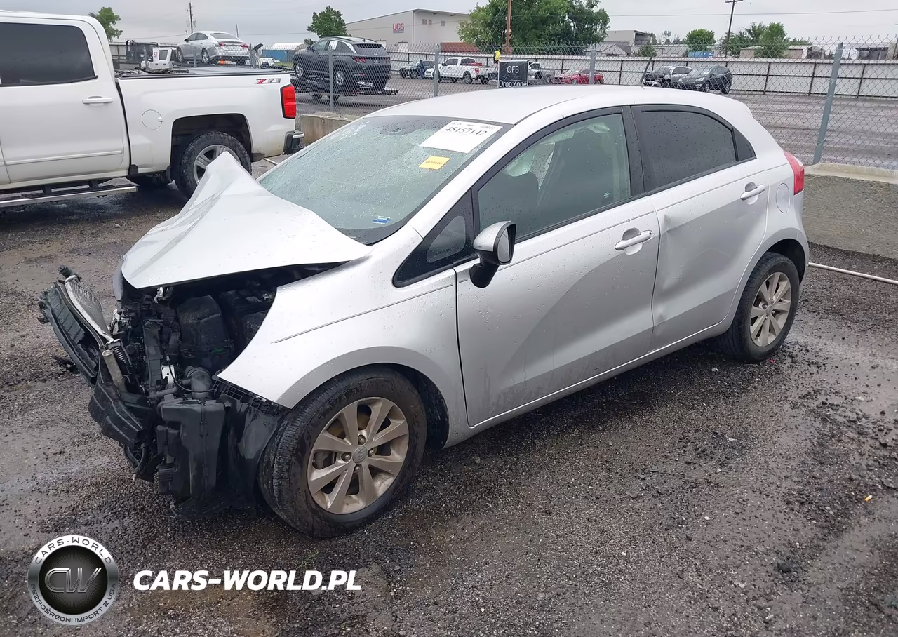 2012 Kia Rio5 Lx VIN:KNADM5A30C6017343 - 2
