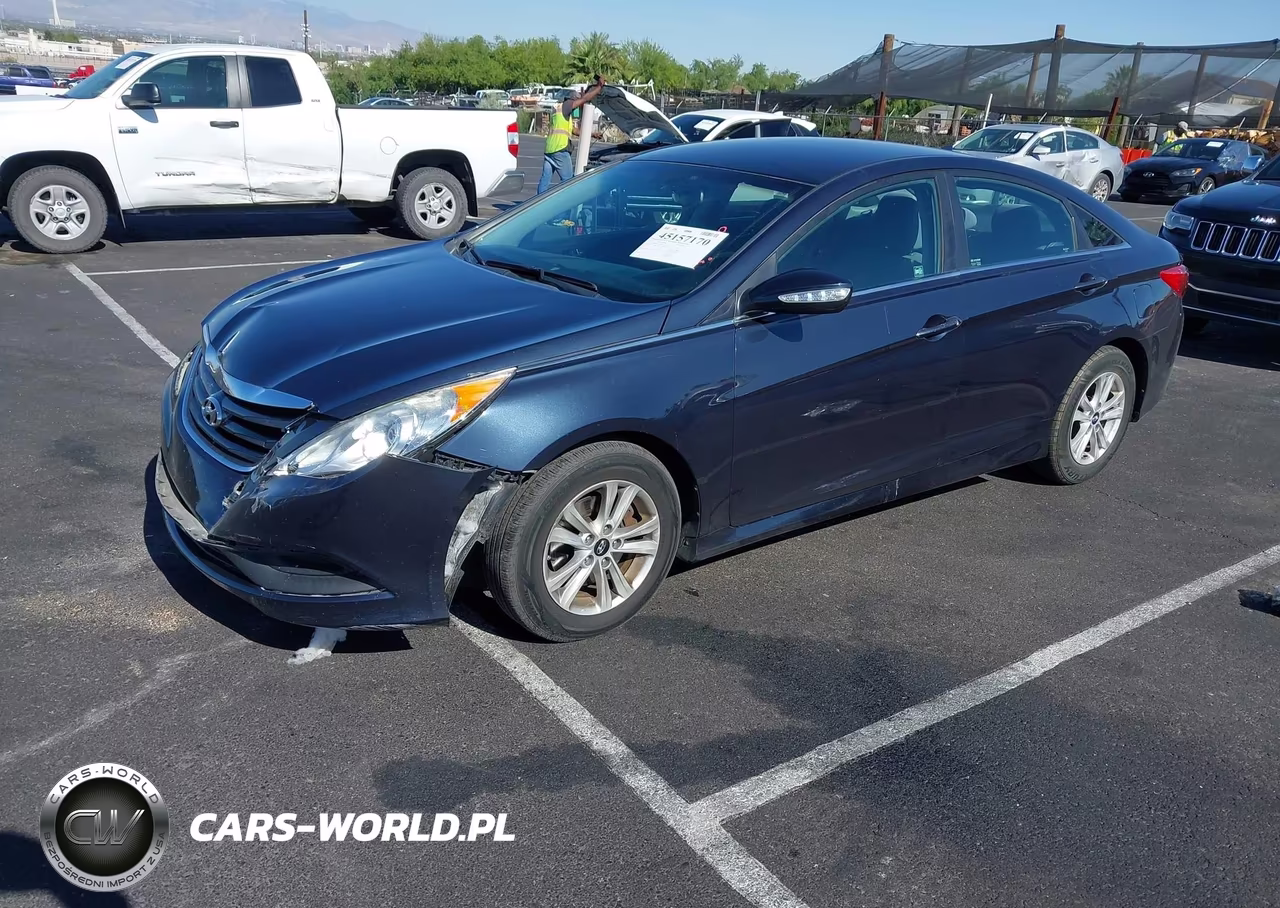 2014 Hyundai Sonata Gls VIN:5NPEB4AC7EH898123 - 2