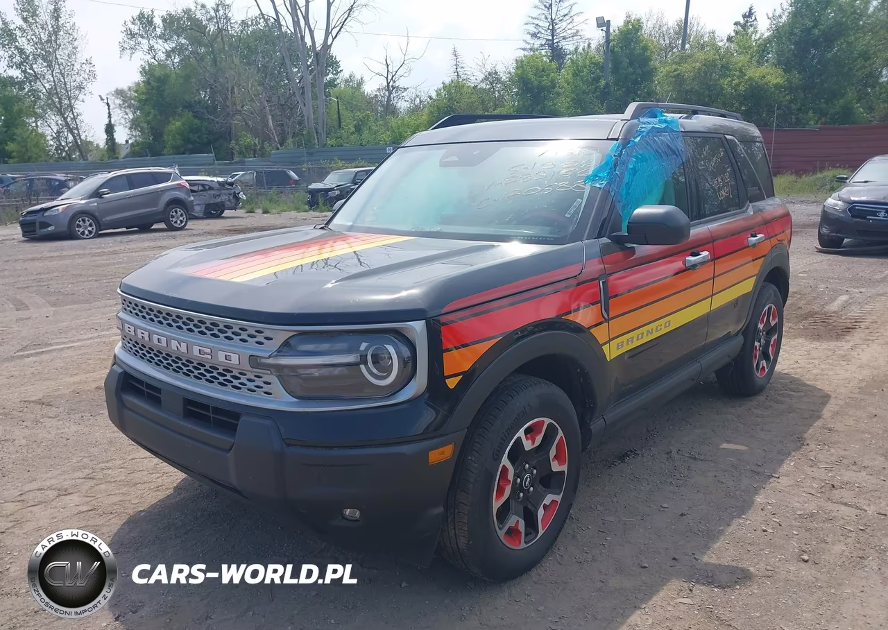 2025 Ford Bronco Sport Free Wheeling VIN:3FMCR9KN1SRE83156 - 2