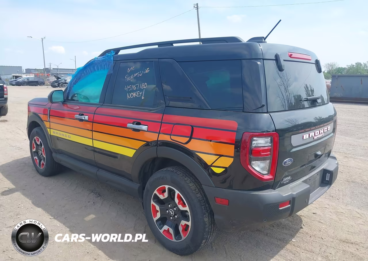 2025 Ford Bronco Sport Free Wheeling VIN:3FMCR9KN1SRE83156 - 3