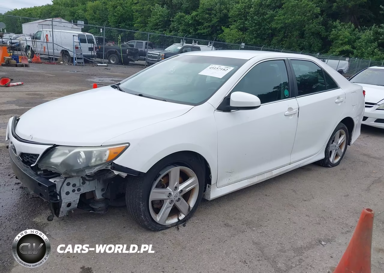 2012 Toyota Camry Se VIN:4T1BF1FK4CU617321 - 2