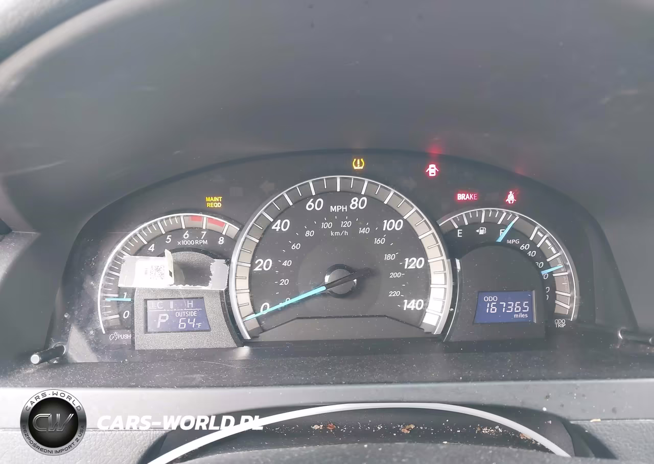 2012 Toyota Camry Se VIN:4T1BF1FK4CU617321 - 7