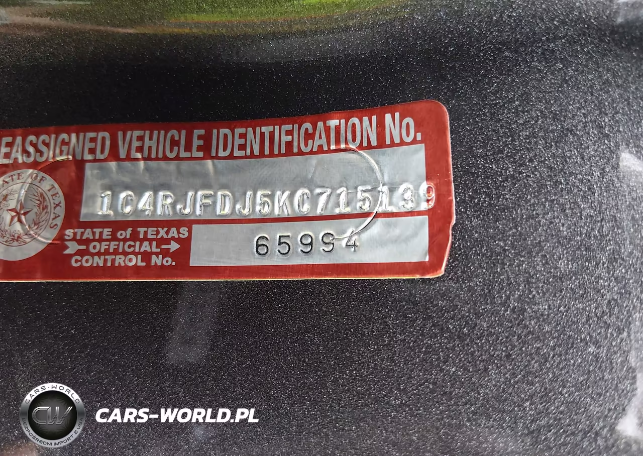2019 Jeep Grand Cherokee Srt 4X4 VIN:1C4RJFDJ5KC715139 - 9