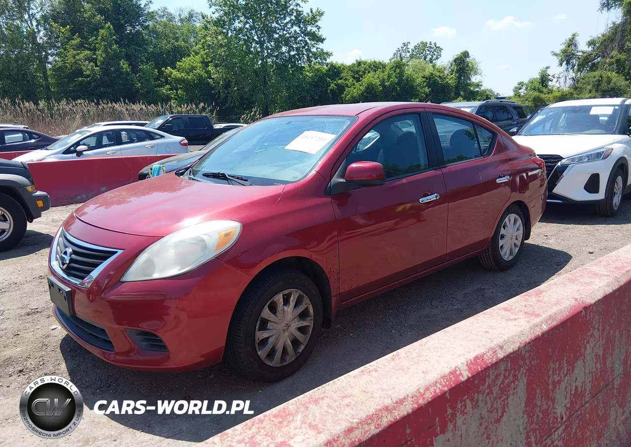 2012 Nissan Versa 1.6 Sv VIN:3N1CN7AP5CL882747 - 2