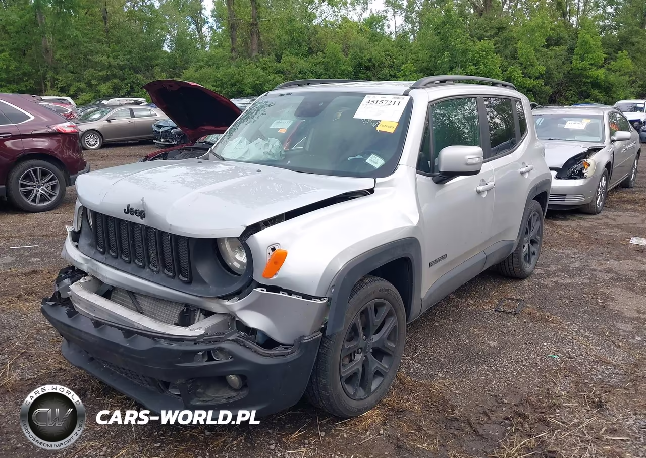2018 Jeep Renegade Altitude Fwd VIN:ZACCJABB2JPH22581 - 2