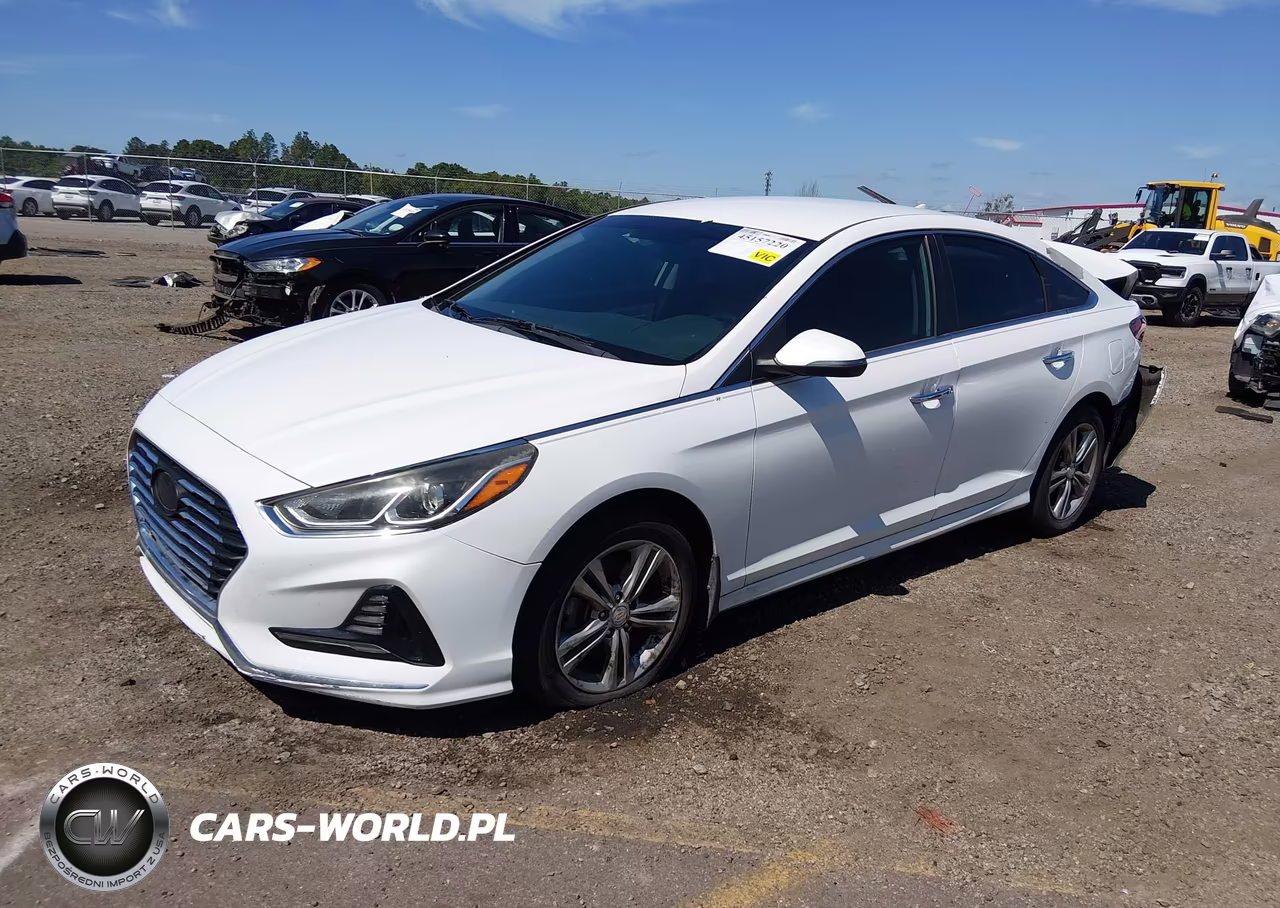 2018 Hyundai Sonata Sel VIN:5NPE34AF7JH681186 - 2