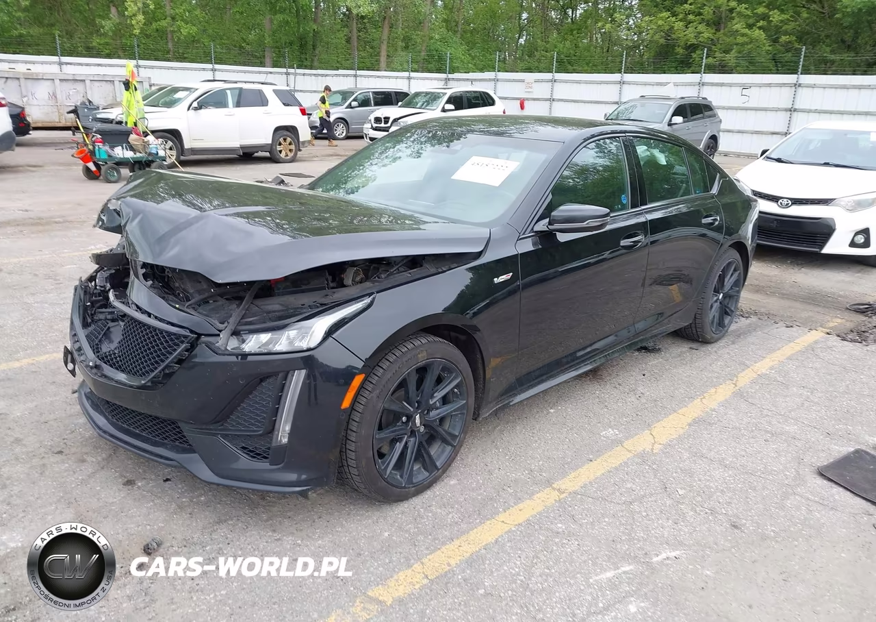 2021 Cadillac Ct5 V-Series VIN:1G6DV5RW1M0118042 - 2