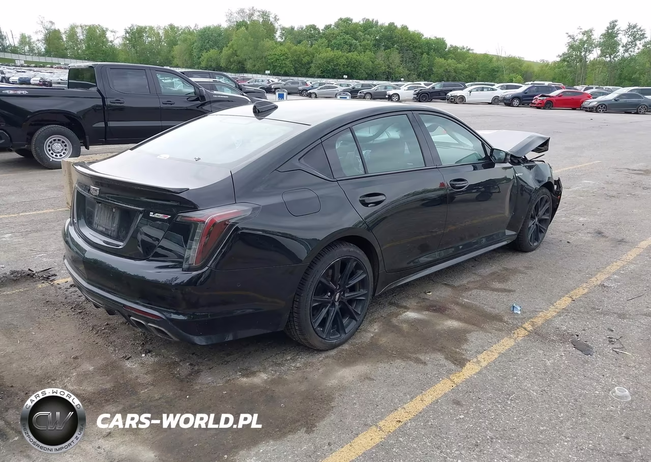 2021 Cadillac Ct5 V-Series VIN:1G6DV5RW1M0118042 - 4