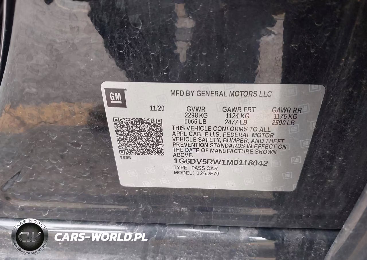 2021 Cadillac Ct5 V-Series VIN:1G6DV5RW1M0118042 - 9