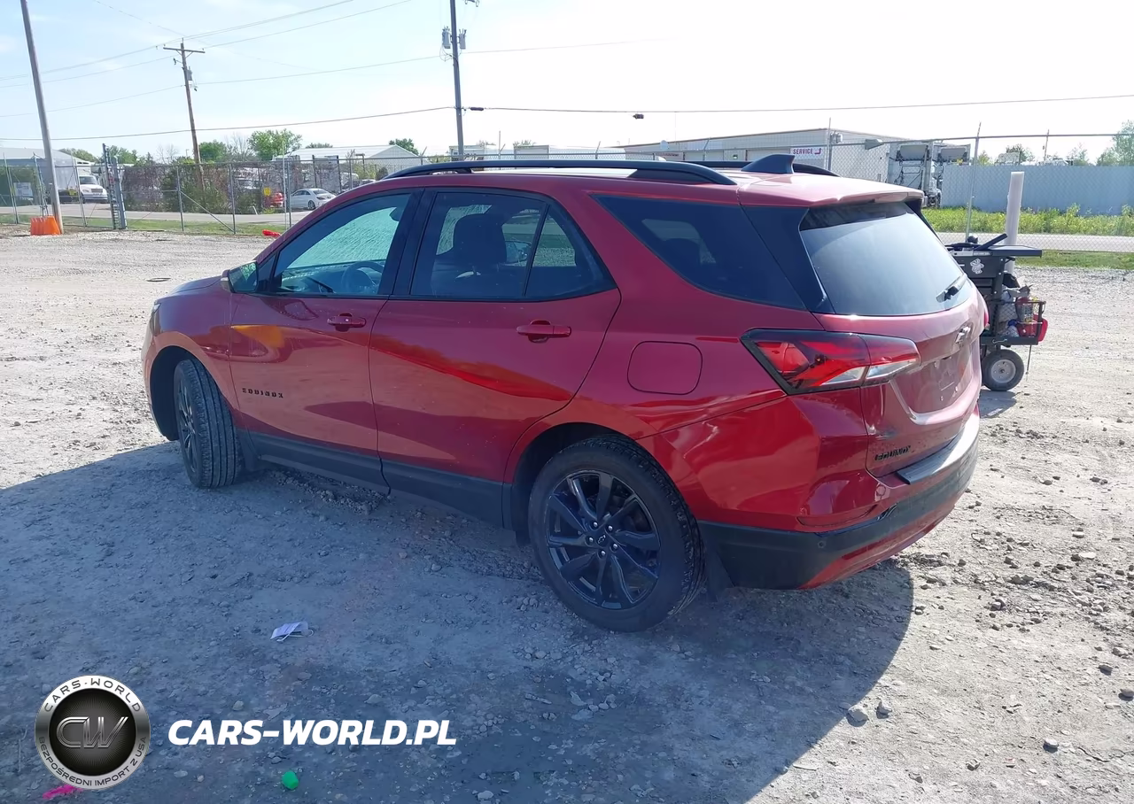 2024 Chevrolet Equinox Awd Rs VIN:3GNAXWEG3RS102883 - 3