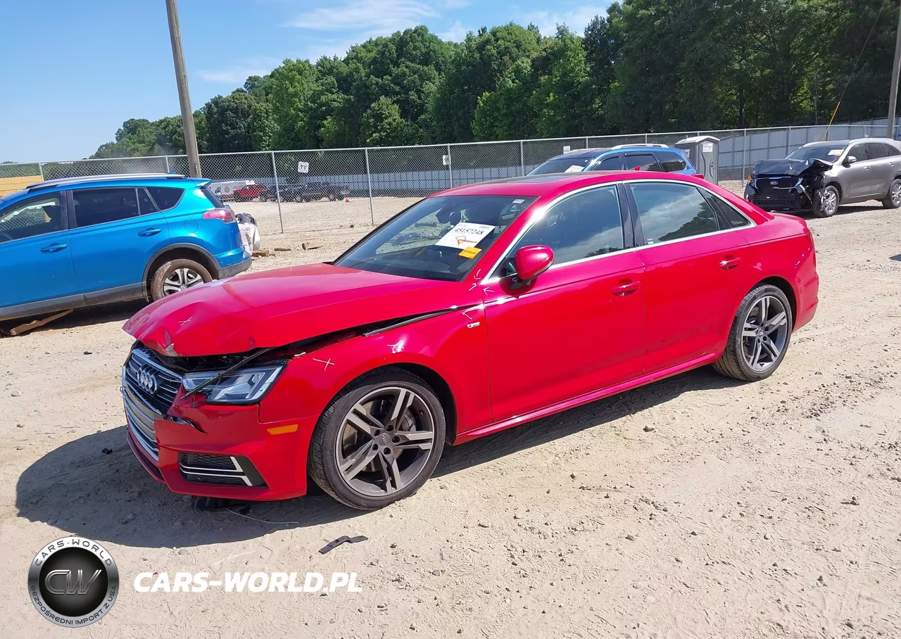 2017 Audi A4 2.0T Premium VIN:WAUPNAF40HN068603 - 2