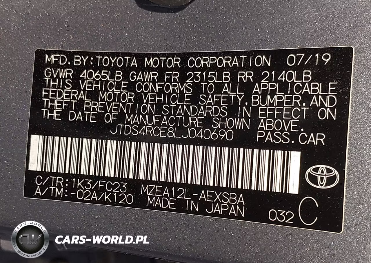 2020 Toyota Corolla Se VIN:JTDS4RCE8LJ040690 - 9