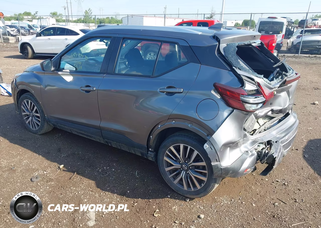 2021 Nissan Kicks Sv Xtronic Cvt VIN:3N1CP5CV3ML480494 - 3