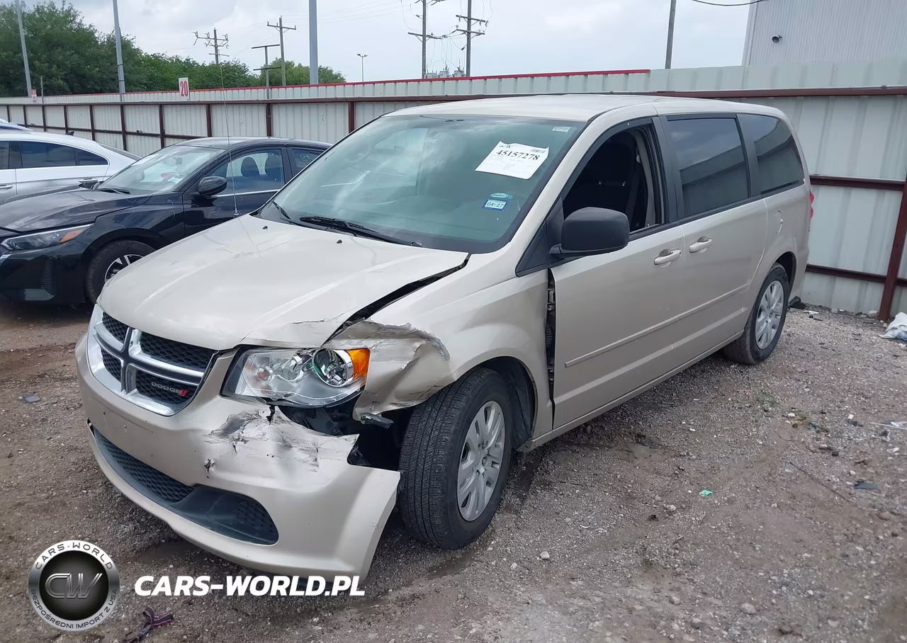 2015 Dodge Grand Caravan Se VIN:2C4RDGBG1FR641669 - 2