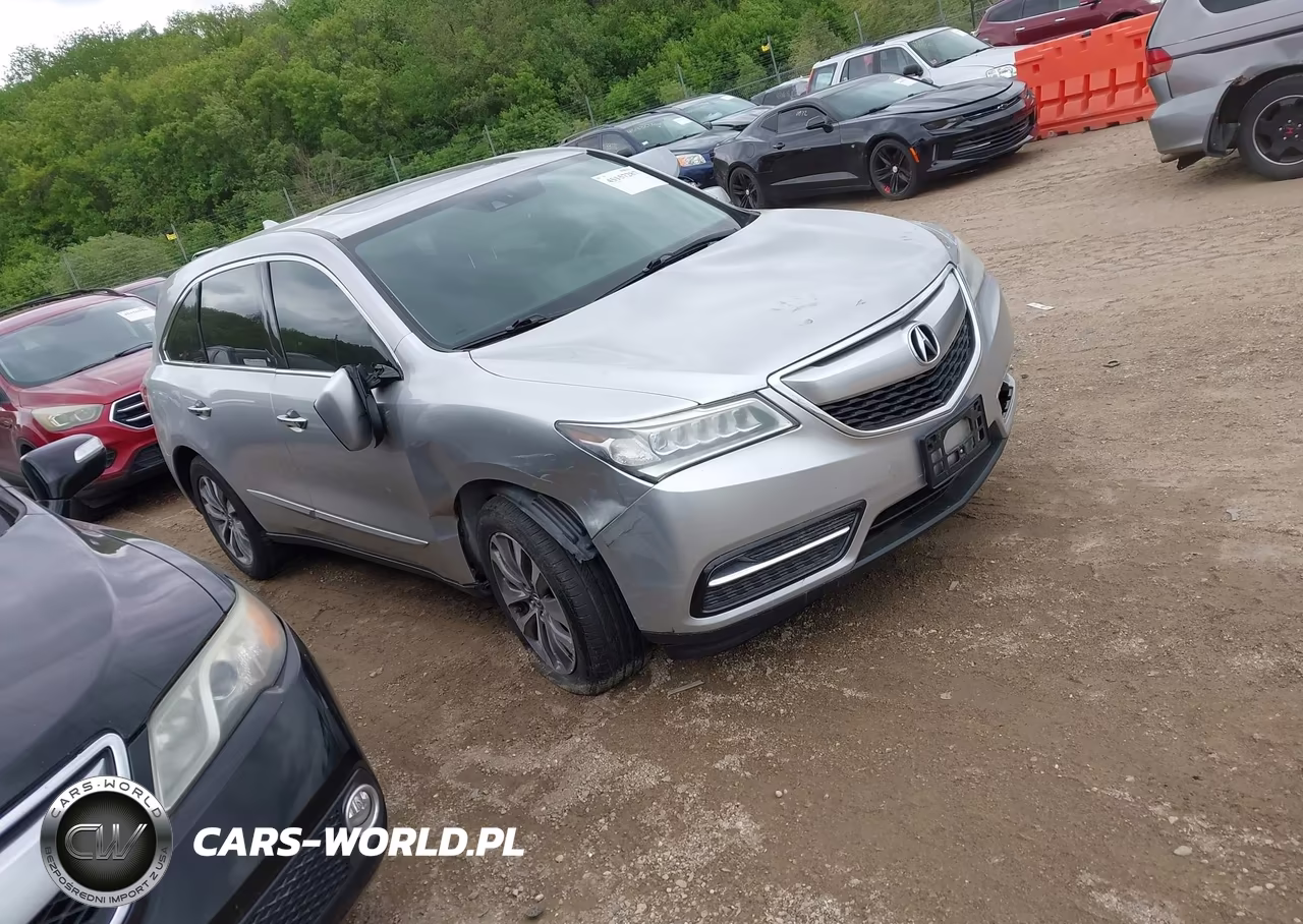 2015 Acura Mdx Technology Package
