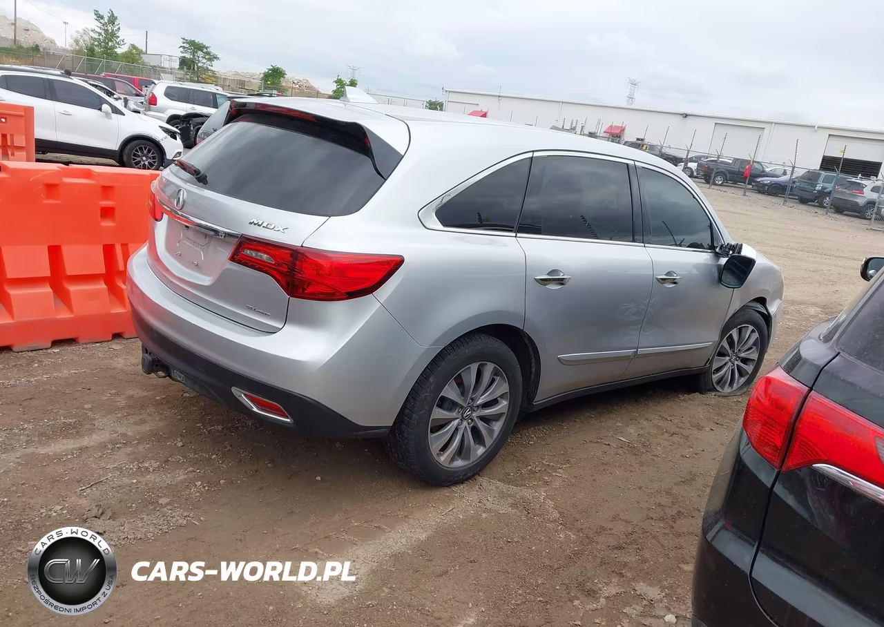 2015 Acura Mdx Technology Package VIN:5FRYD4H46FB022065 - 4