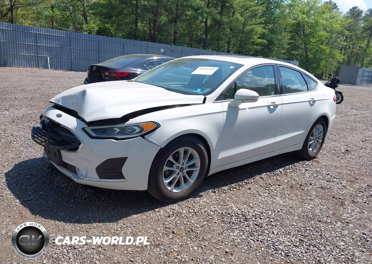 2020 Ford Fusion Hybrid Sel VIN:3FA6P0MU9LR257865 - 2