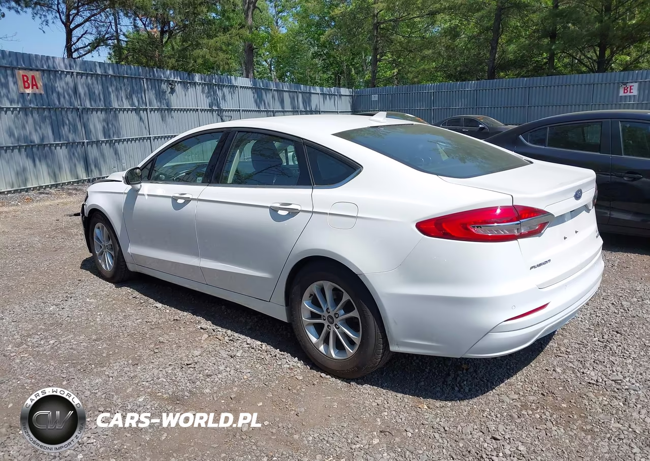 2020 Ford Fusion Hybrid Sel VIN:3FA6P0MU9LR257865 - 3
