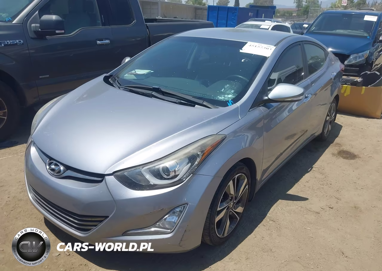 2015 Hyundai Elantra Limited VIN:5NPDH4AE4FH616033 - 2