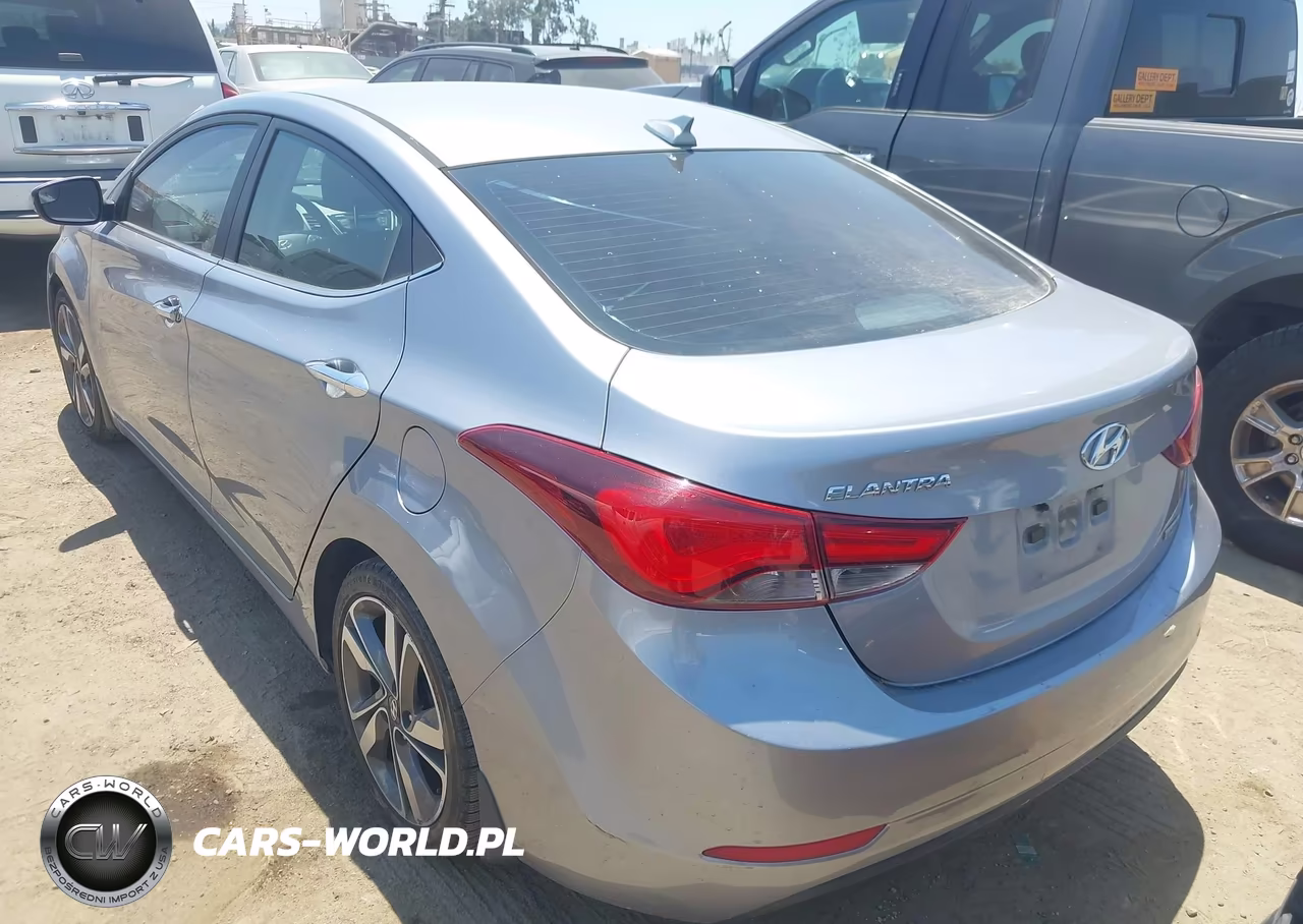 2015 Hyundai Elantra Limited VIN:5NPDH4AE4FH616033 - 3