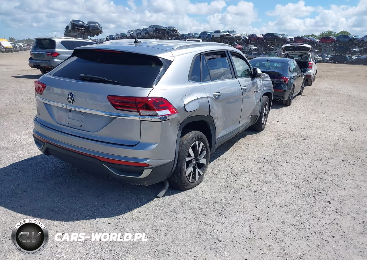 2022 Volkswagen Atlas Cross Sport 2.0T Se VIN:1V2DC2CA7NC219521 - 4