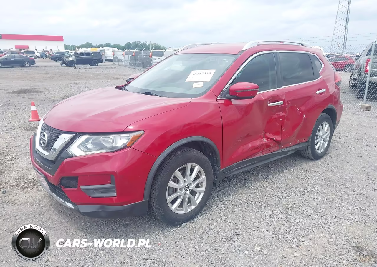 2017 Nissan Rogue Sv VIN:JN8AT2MT3HW384106 - 2