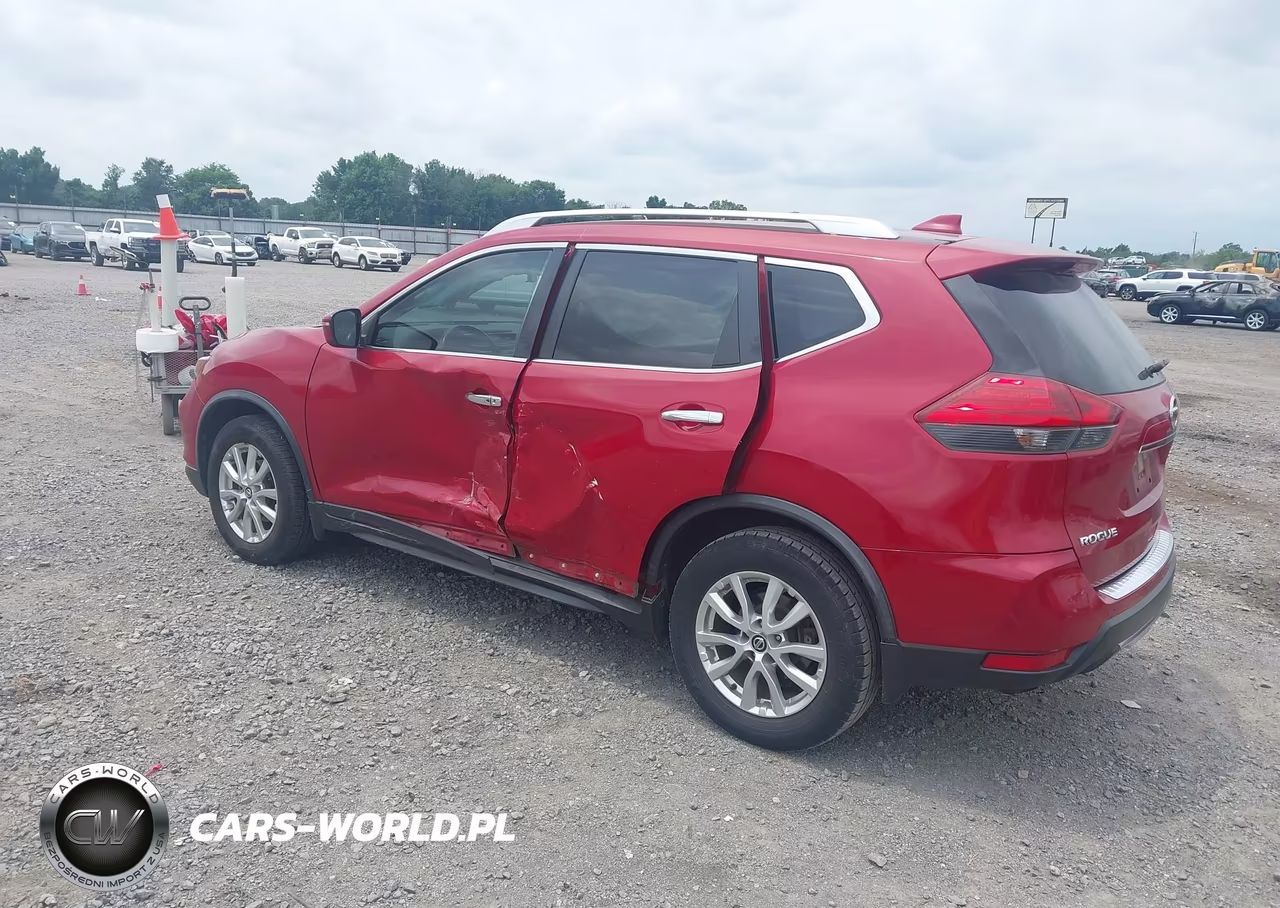 2017 Nissan Rogue Sv VIN:JN8AT2MT3HW384106 - 3
