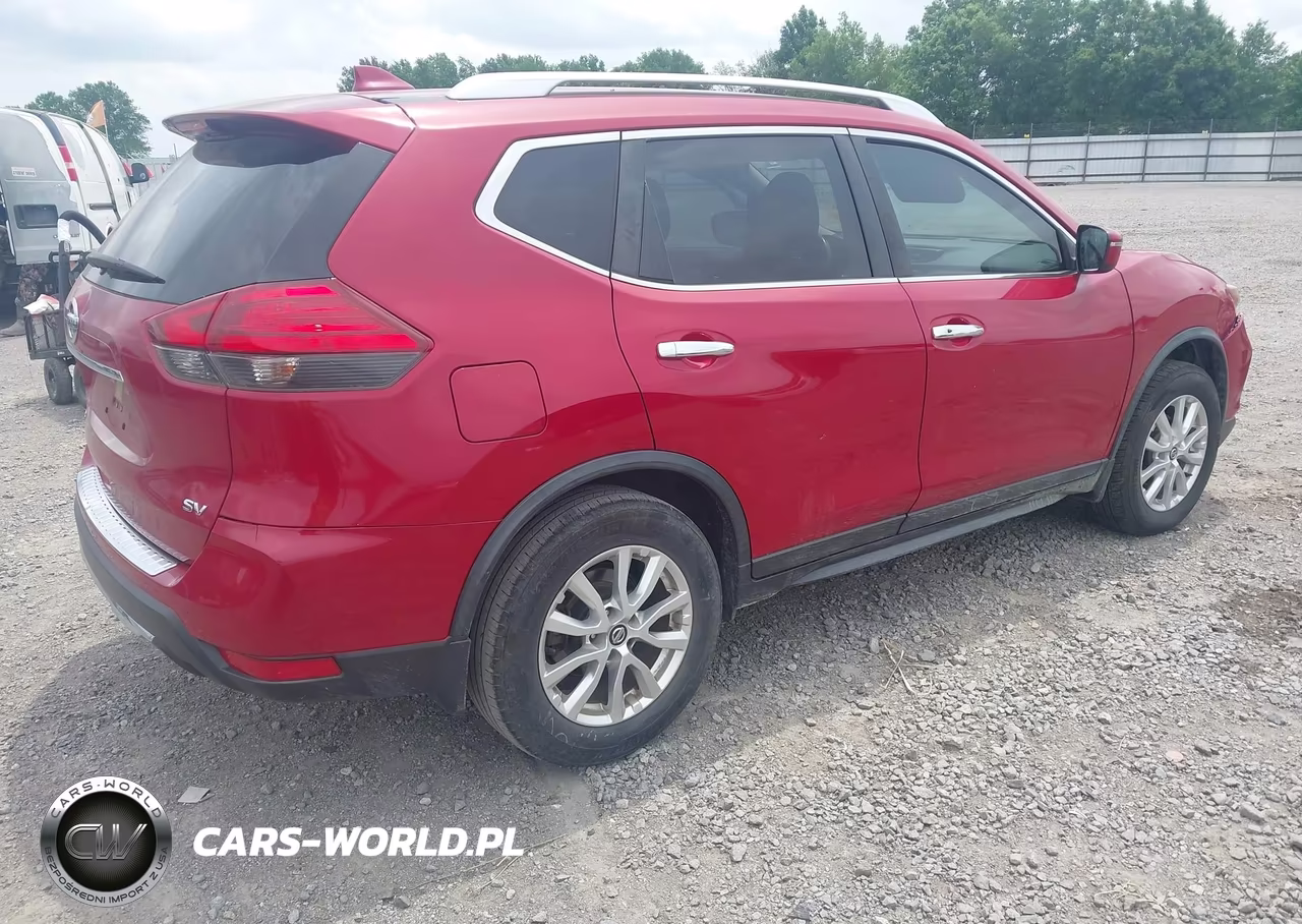 2017 Nissan Rogue Sv VIN:JN8AT2MT3HW384106 - 4