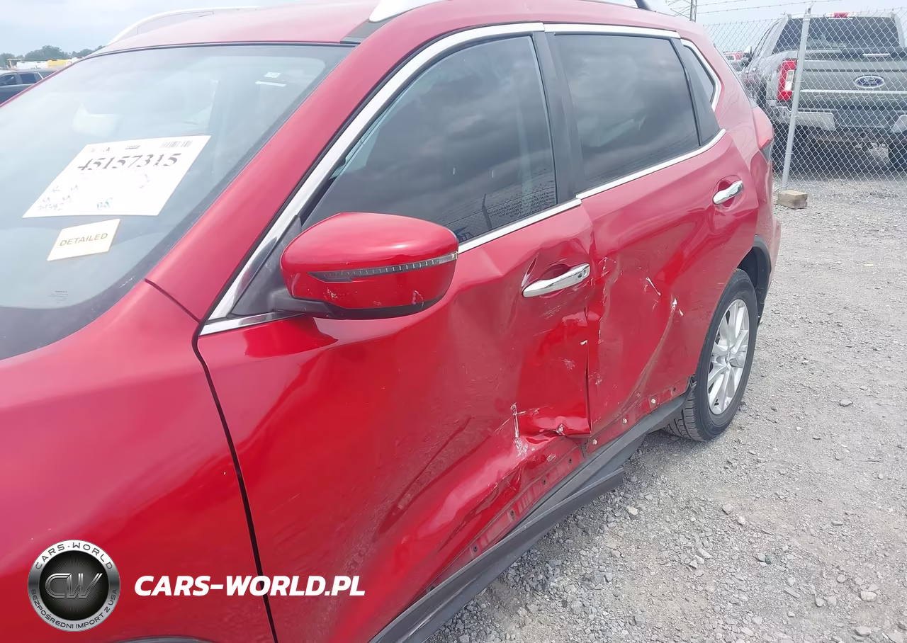 2017 Nissan Rogue Sv VIN:JN8AT2MT3HW384106 - 6